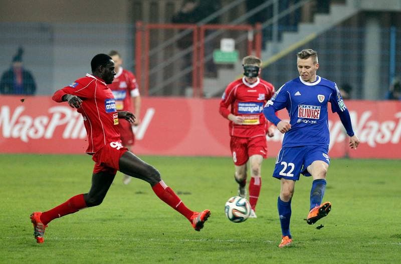 Football. T-Mobile Ekstraklasa. Piast Gliwice - Podbeskidzie Bielsko Biala. 31.05.2014