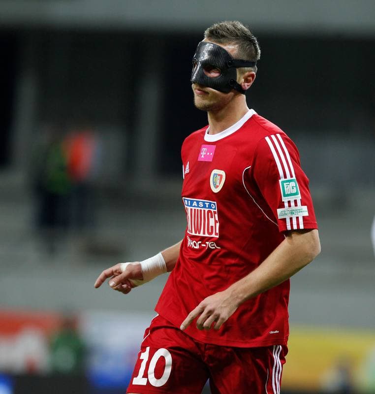 Football. T-Mobile Ekstraklasa. Podbeskidzie Bielsko Biala - Piast Gliwice. 03.11.2014