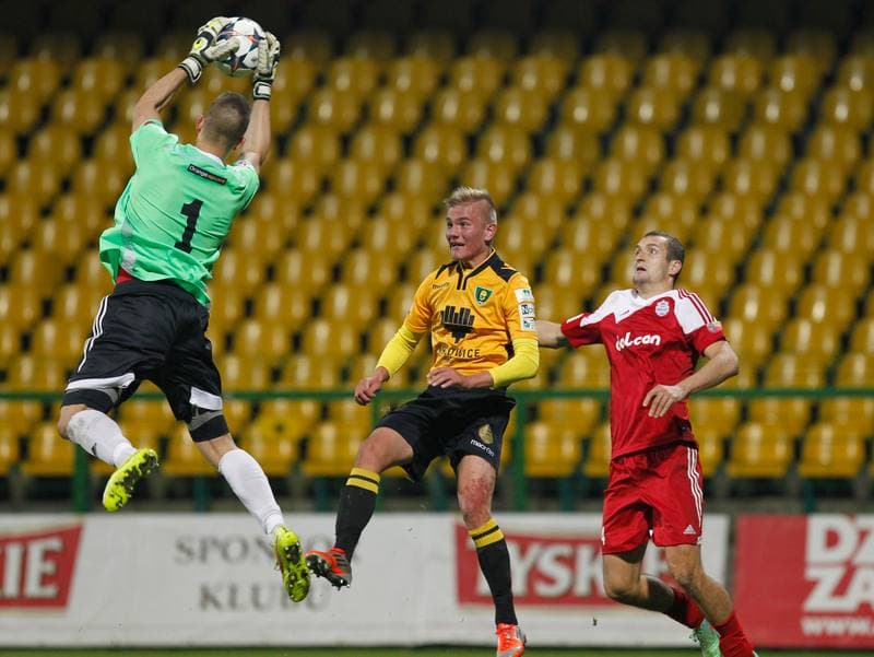 Football. I Liga. GKS Katowice - Dolcan Zabki. 25.10.2014