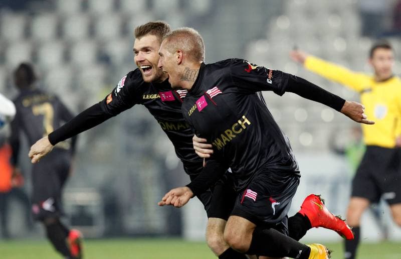 Football. T-Mobile Ekstraklasa. Cracovia Krakow - Gornik Zabrze. 24.11.2014
