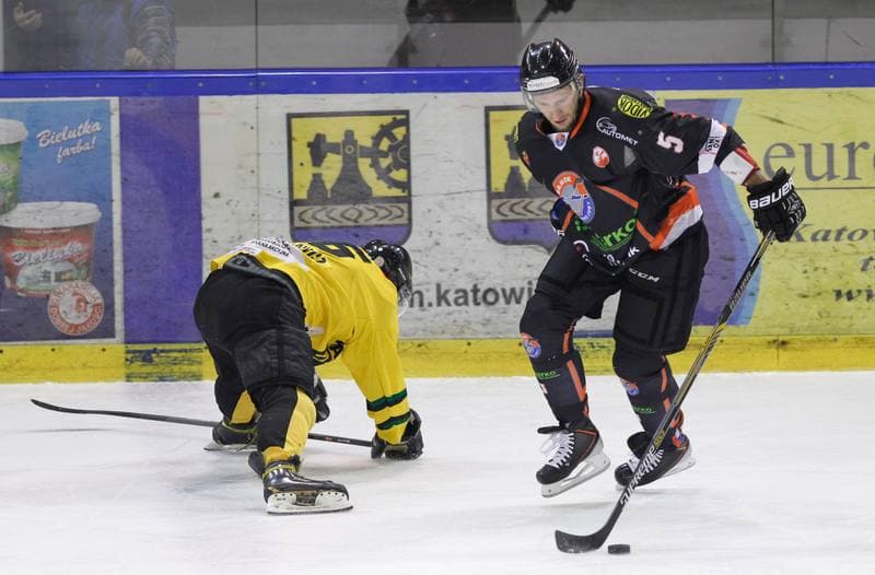 Ice Hockey. Polska Hokej Liga. HC GKS Katowice - Ciarko PBS Bank Sanok. 02.11.2014