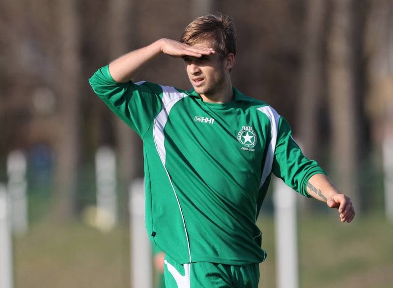 Football. III Liga Opolsko - Slaska. Grunwald Ruda Slaska - Rekord Bielsko Biala. 11.11.2014