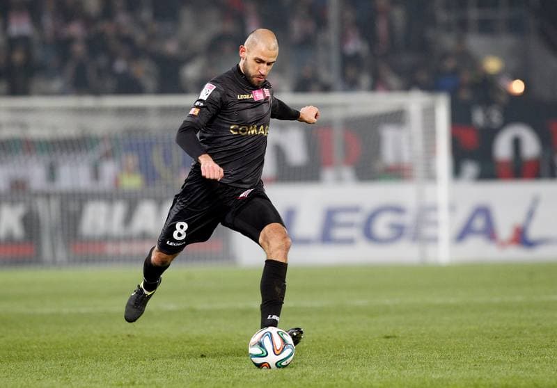Football. T-Mobile Ekstraklasa. Cracovia Krakow - Gornik Zabrze. 24.11.2014