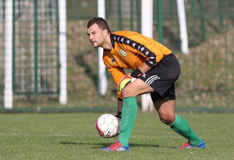 Football. III Liga Opolsko - Slaska. Grunwald Ruda Slaska - Rekord Bielsko Biala. 11.11.2014