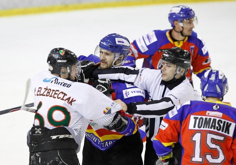 Ice Hockey. Polska Hokej Liga. Naprzod Janow - Podhale Nowy Targ. 14.11.2014