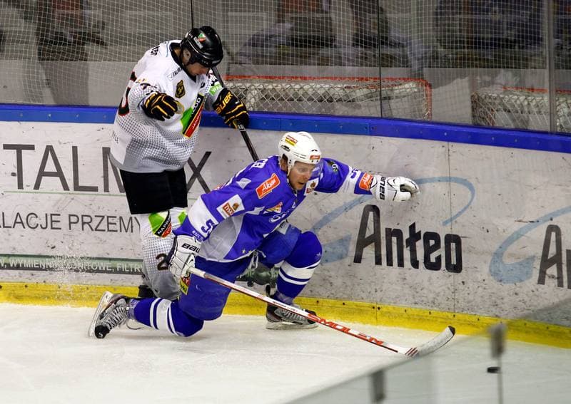 Ice Hockey. Polska Hokej Liga. Naprzod Janow - Unia Oswiecim. 26.10.2014