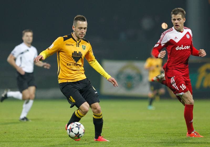 Football. I Liga. GKS Katowice - Dolcan Zabki. 25.10.2014