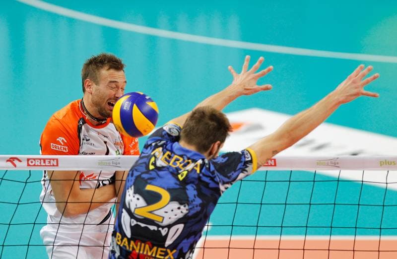 Volleyball. PlusLiga. Jastrzebski Wegiel - MKS Banimex Bedzin. 22.10.2014