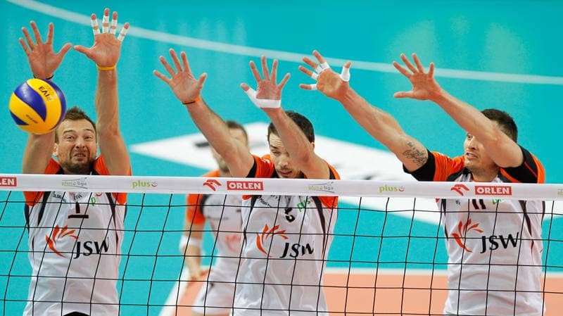 Volleyball. PlusLiga. Jastrzebski Wegiel - MKS Banimex Bedzin. 22.10.2014