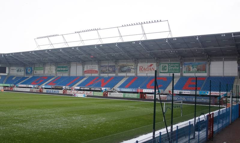 Football. T-Mobile Ekstraklasa. Piast Gliwice - Zaglebie Lubin. 03.03.2015
