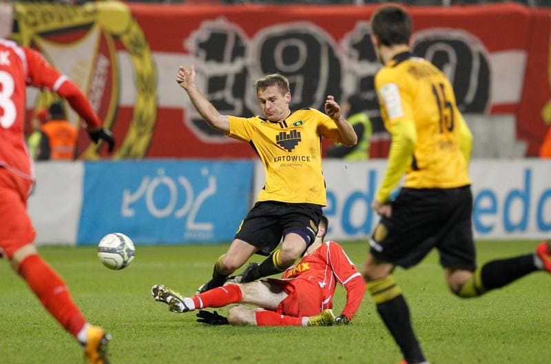 Football. I Liga. Widzew Lodz - GKS Katowice. 22.11.2014