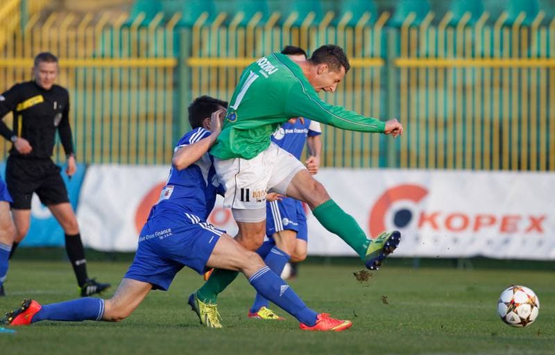 Football. II Liga Opolsko Slaska. Rozwoj Katowice - Nadwislana Gora. 15.11.2014