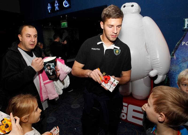 Football. GKS Katowice. Marketing Action. 23.11.2014
