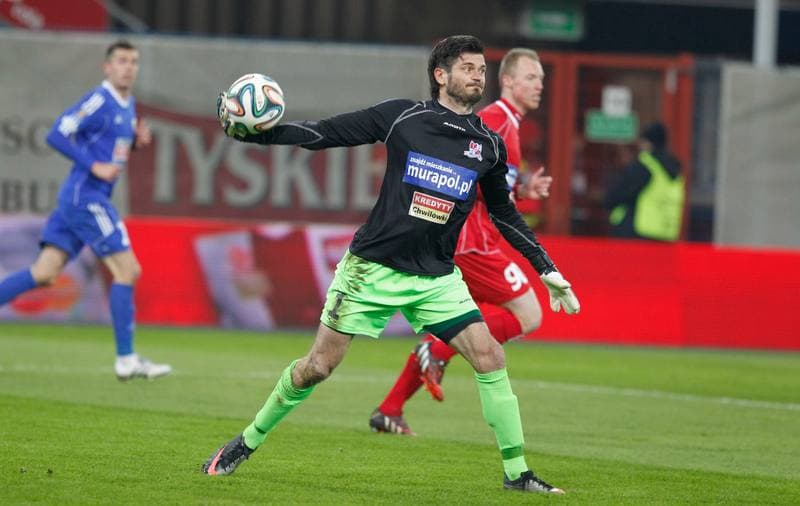 Football. T-Mobile Ekstraklasa. Piast Gliwice - Podbeskidzie Bielsko Biala. 31.05.2014