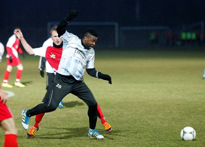 Football. Friendly Match. Zaglebie Sosnowiec - LZS Piotrowka. 11.03.2015