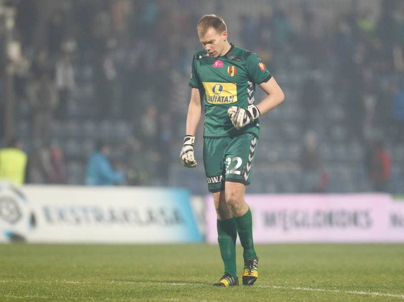 Football. T-Mobile Ekstraklasa. Ruch Chorzow - Korona Kielce. 07.04.2014