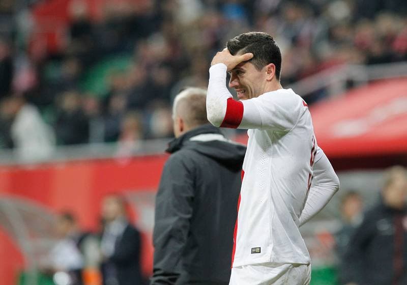 Football. International Friendly. Poland - Switzerland. 18.11.2014