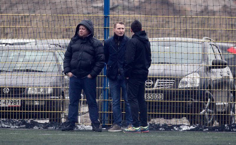 Football. Friendly Match. GKS Tychy - Rozwoj Katowice. 10.01.2015