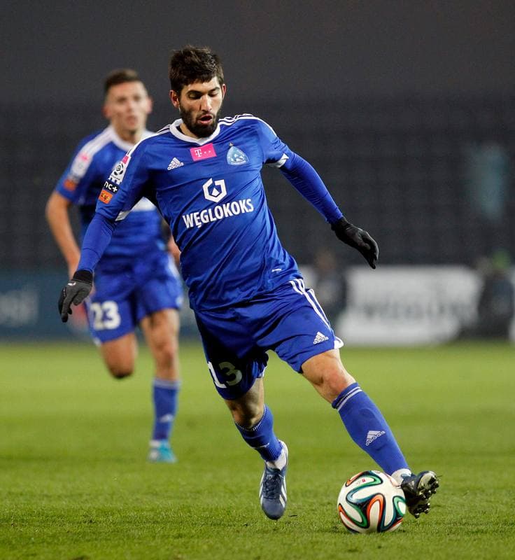 Football. T-Mobile Ekstraklasa. Ruch Chorzow - Pogon Szczecin. 06.03.2015