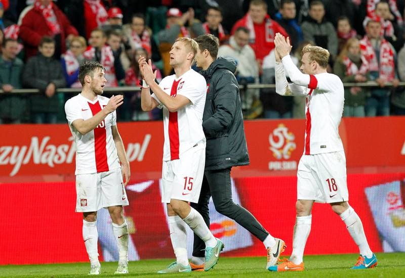 Football. International Friendly. Poland - Switzerland. 18.11.2014