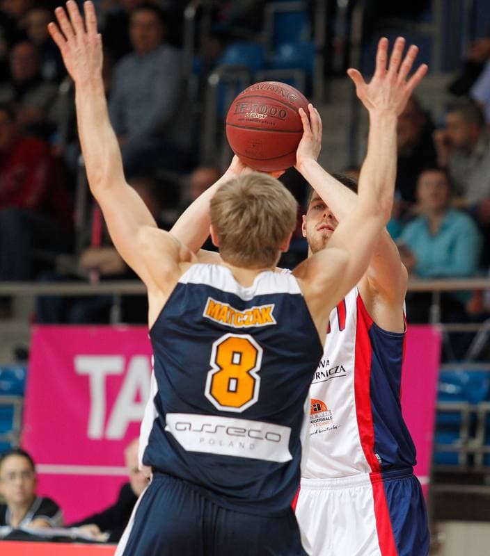Basketball. Tauron Basket Liga. MKS Dabrowa Gornicza - Asseco Gdynia. 03.01.2015