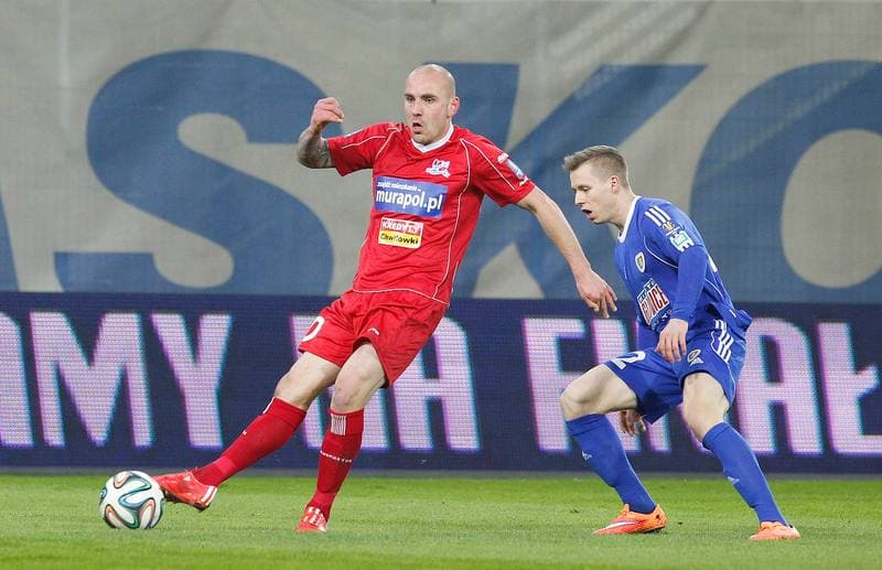 Football. T-Mobile Ekstraklasa. Piast Gliwice - Podbeskidzie Bielsko Biala. 31.05.2014