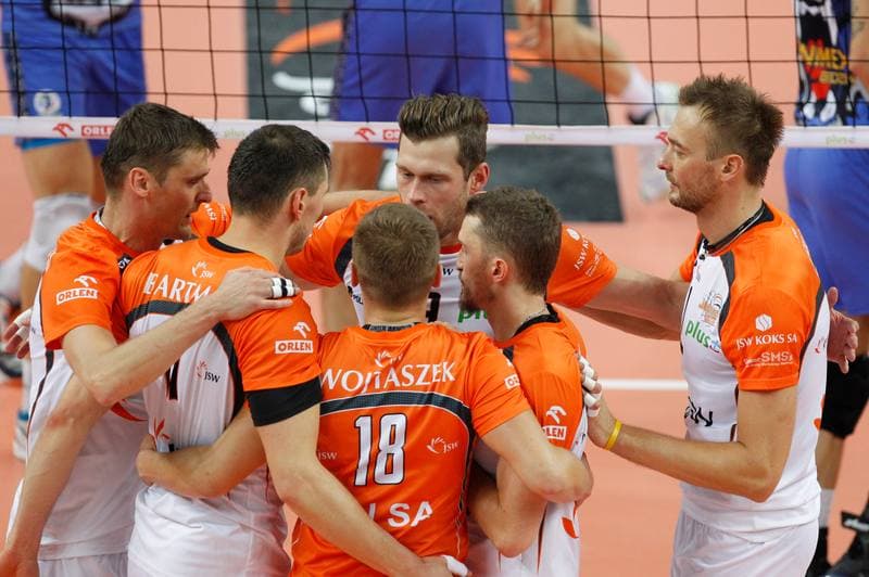 Volleyball. PlusLiga. Jastrzebski Wegiel - MKS Banimex Bedzin. 22.10.2014