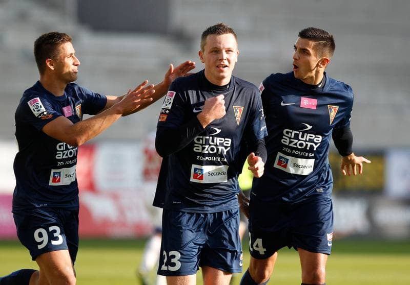 Football. T-Mobile Ekstraklasa. Gornik Zabrze - Pogon Szczecin. 02.11.2014