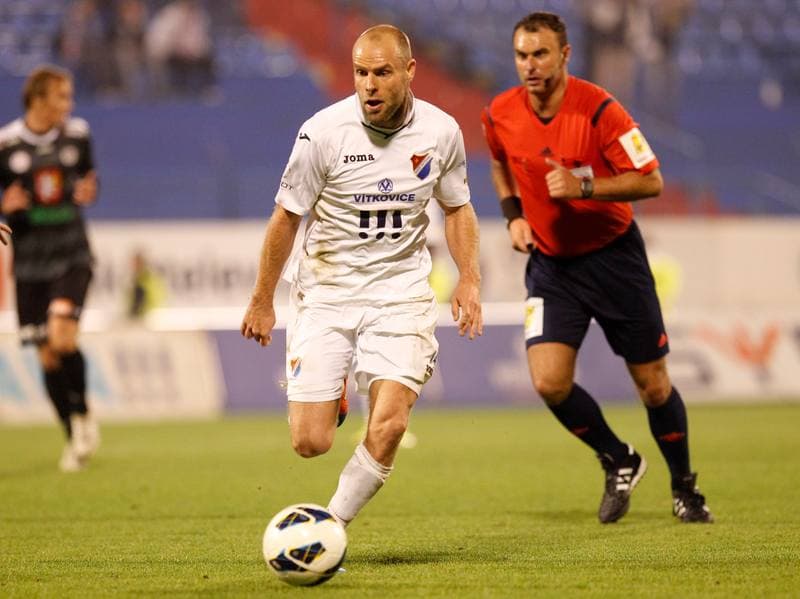 Football. SYNOT LIGA. Banik Ostrava - FC Hradec Kralove. 01.11.2014
