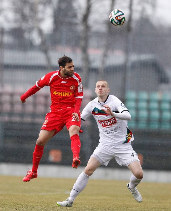 Football. I Liga. GKS Tychy - Widzew Lodz. 14.03.2015