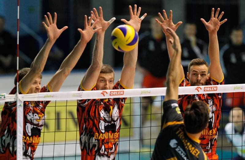 Volleyball. PlusLiga. MKS Banimex Bedzin - Cuprum Lubin. 26.11.2014
