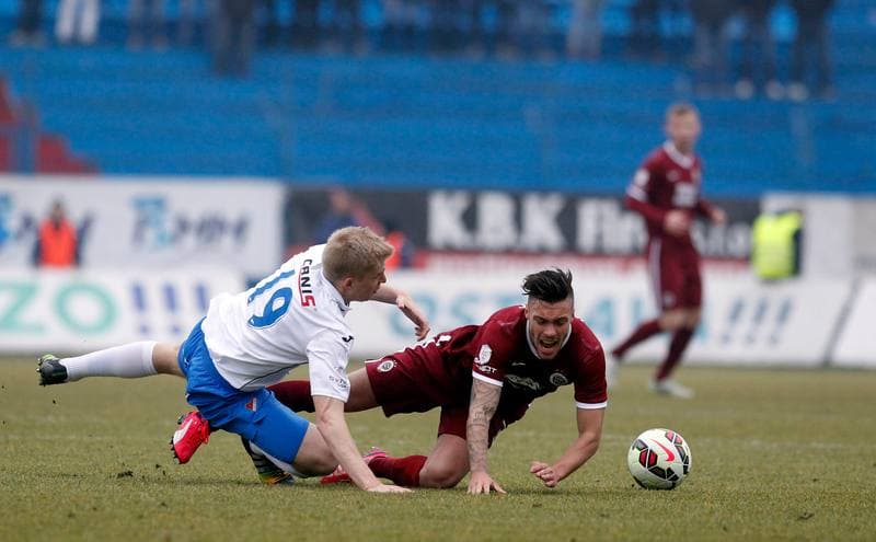 Football. SYNOT Liga. Banik Ostrava - Sparta Prague. 28.02.2015