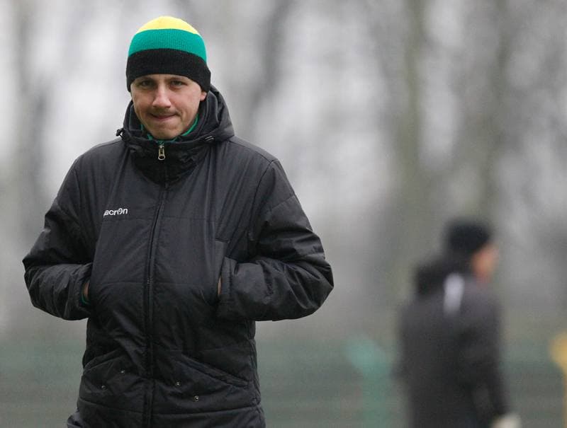 Football. GKS Katowice. Training. 23.08.2014