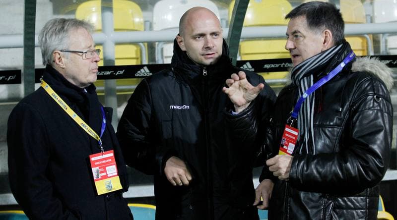 Football. I Liga. Arka Gdynia - GKS Katowice. 16.11.2014