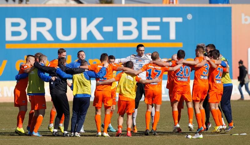Football. I Liga. Termalica Bruk-Bet Nieciecza - GKS Katowice. 08.03.2015