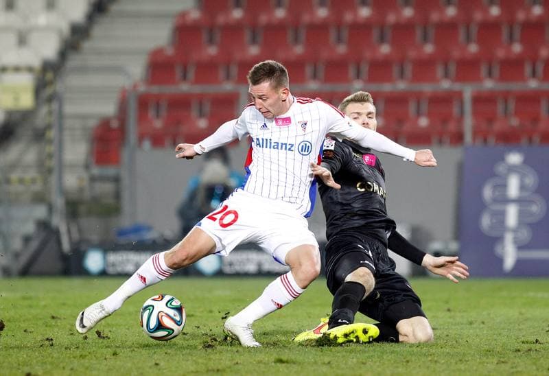 Football. T-Mobile Ekstraklasa. Cracovia Krakow - Gornik Zabrze. 24.11.2014