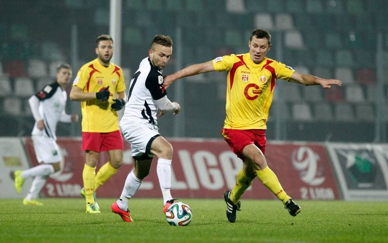 Football. II Liga. Zaglebie Sosnowiec - Znisz Pruszkow. 30.10.2014