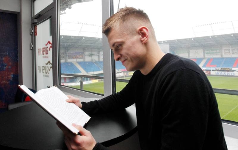 Football. Piast Gliwice. Press Conference. 19.11.2014