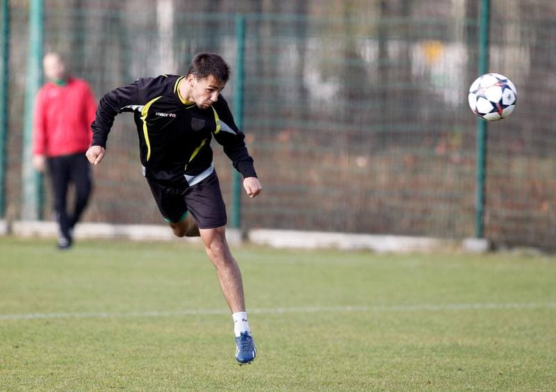 Football. GKS Katowice. Training. 23.08.2014