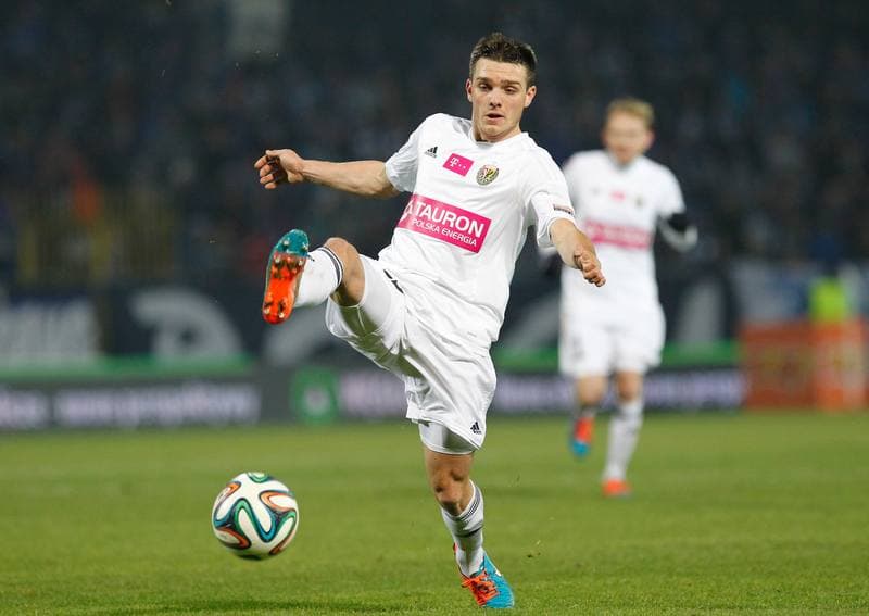 Football. T-Mobile Ekstraklasa. Ruch Chorzow - Slask Wroclaw. 21.11.2014