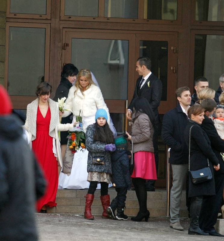 Football. Wedding. Pawel Olkowski - Sara Kadlubowska. 27.12.2014