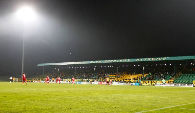 Football. I Liga. GKS Katowice - Dolcan Zabki. 25.10.2014