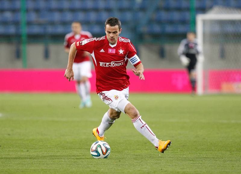 Football. T-Mobile Ekstraklasa. Wisla Krakow - Podbeskidzie Bielsko Biala. 24.10.2014