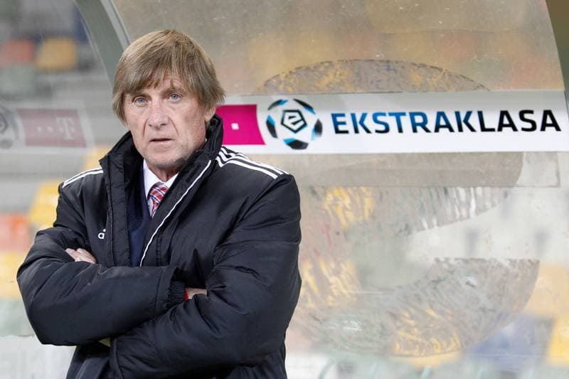 Football. T-Mobile Ekstraklasa. Podbeskidzie Bielsko Biala - Piast Gliwice. 03.11.2014