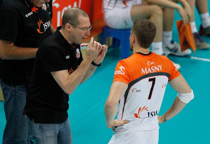 Volleyball. PlusLiga. Jastrzebski Wegiel - MKS Banimex Bedzin. 22.10.2014