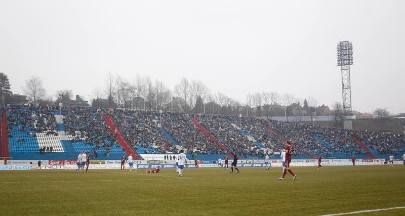 Football. SYNOT Liga. Banik Ostrava - Sparta Prague. 28.02.2015