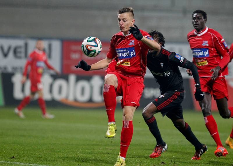 Football. Polish Cup. Gornik Zabrze - Podbeskidzie Bielsko Biala. 28.10.2014