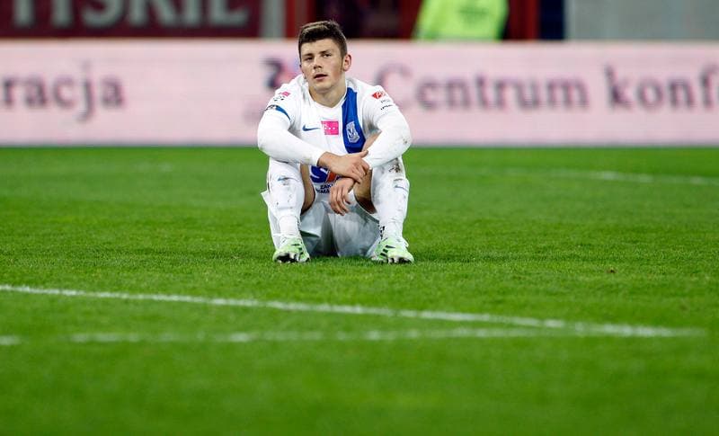 Football. T-Mobile Ekstraklasa. Piast Gliwice - Lech Poznan. 23.11.2014