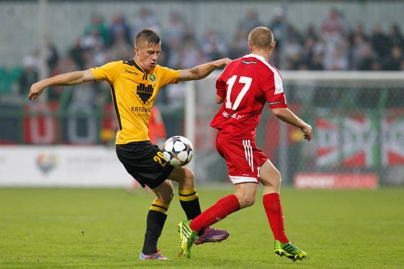 Football. I Liga. GKS Katowice - Dolcan Zabki. 25.10.2014