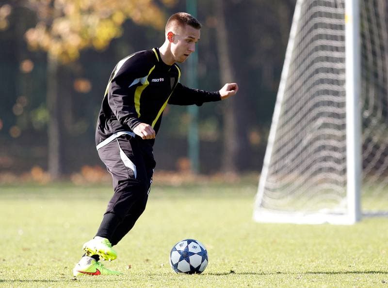 Football. GKS Katowice. Training. 23.08.2014